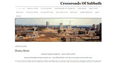 Desktop Screenshot of crossroadsofsabbath.com