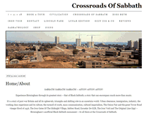 Tablet Screenshot of crossroadsofsabbath.com